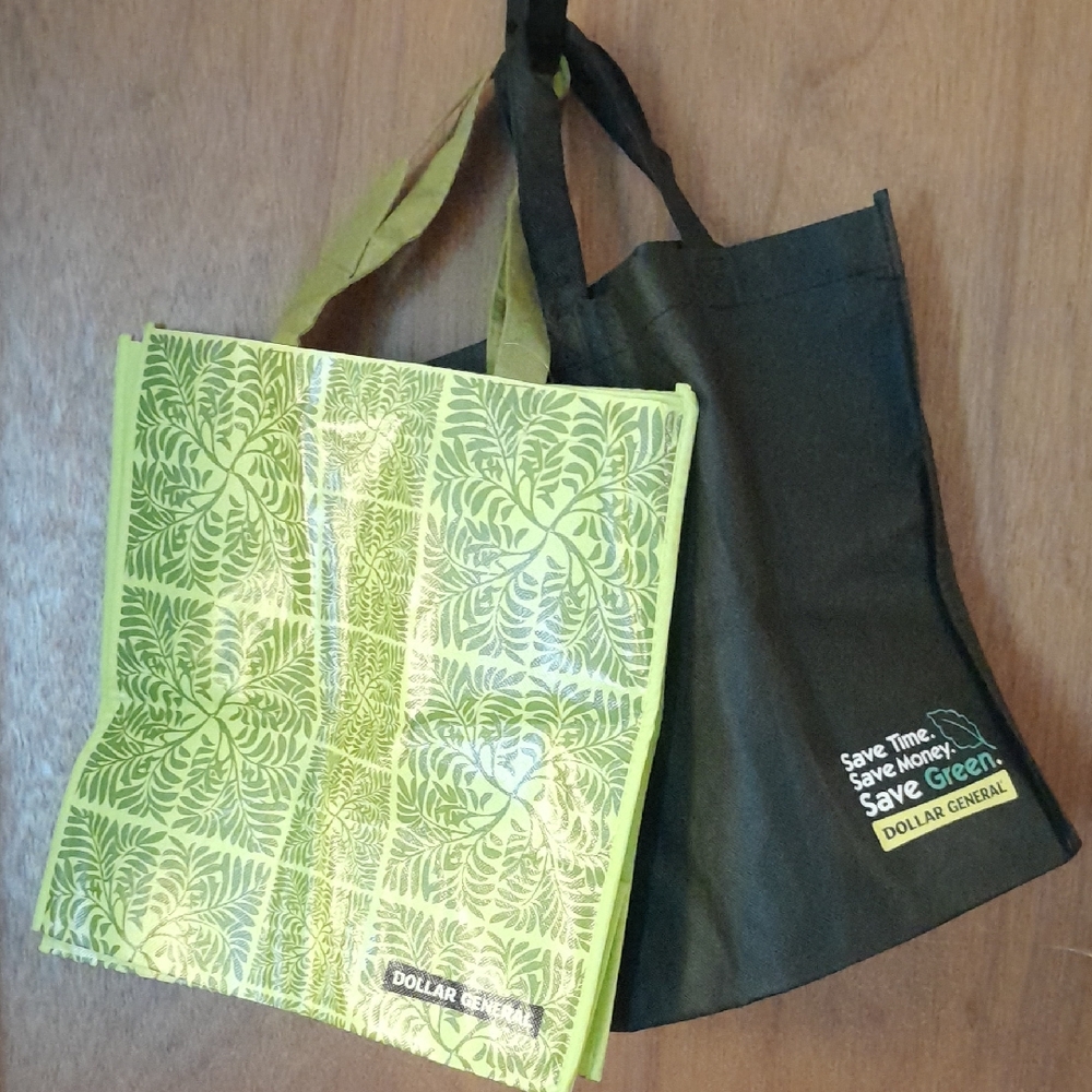 Dollar General & Reusable Tote Bags